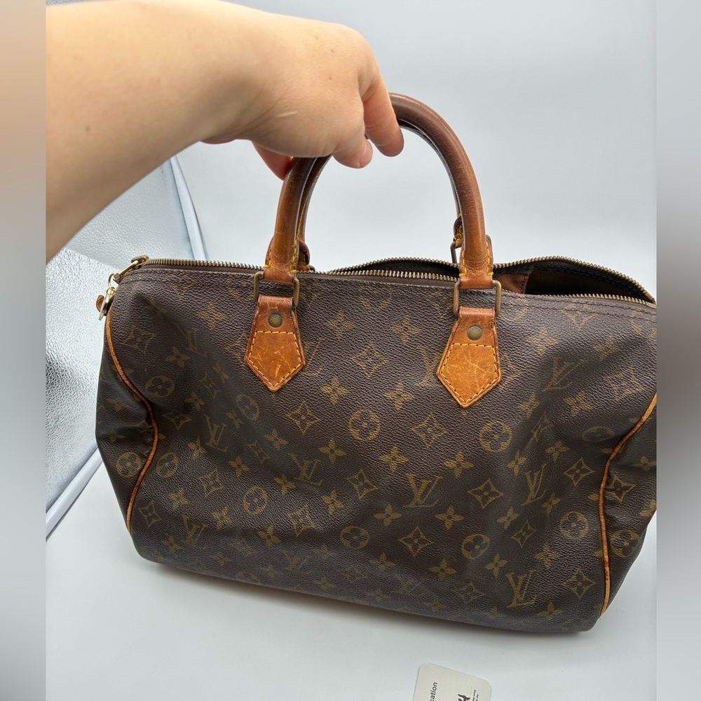 Louis Vuitton Speedy 35 Brown Monogram hand bag